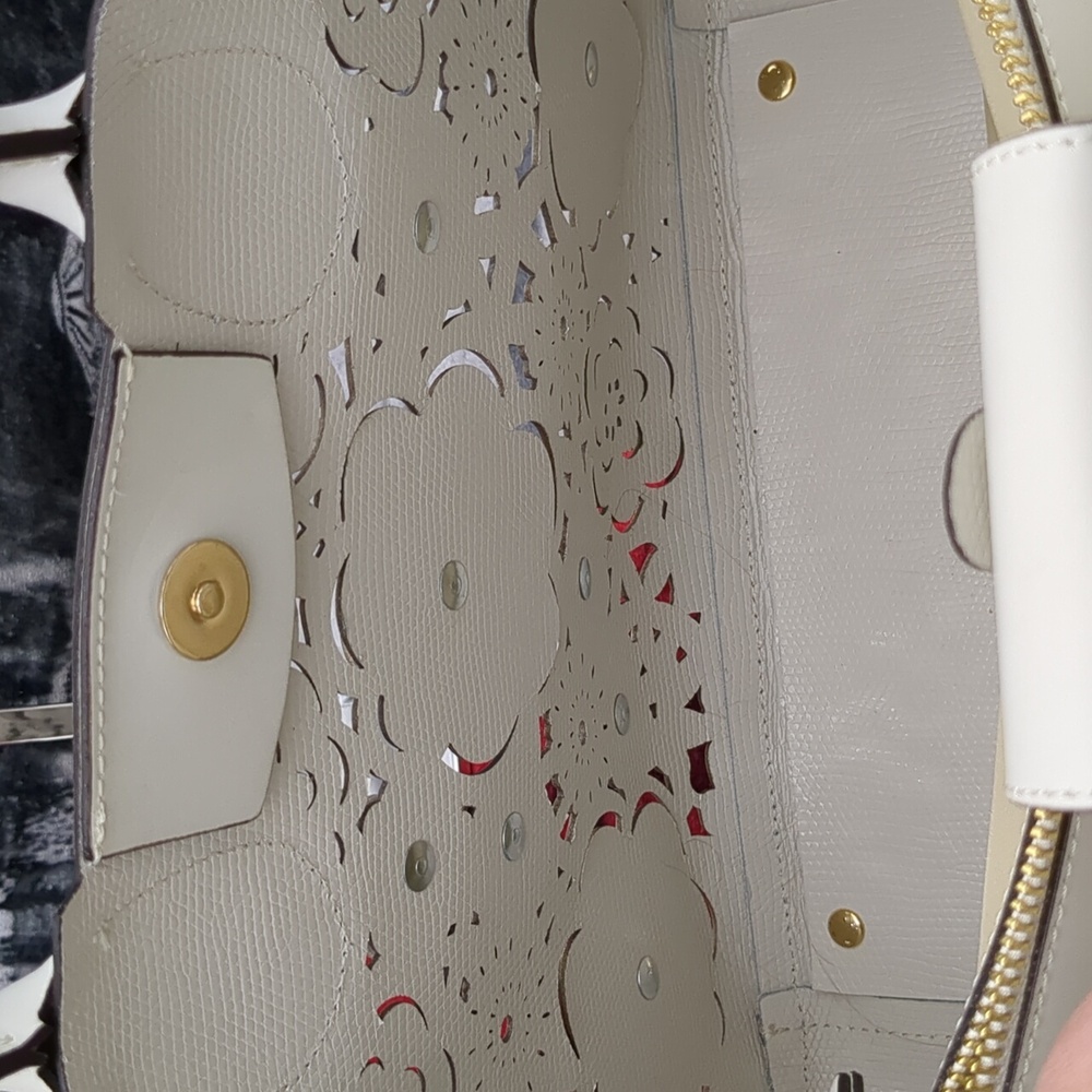 Gianni Notaro Floral Leather Bag - Picture 10 of 12